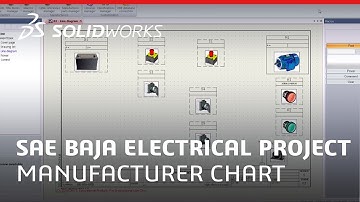 SAE Baja Electrical Project: Assigning, Creating and Modifying Manufacturer Chart - SOLIDWORKS