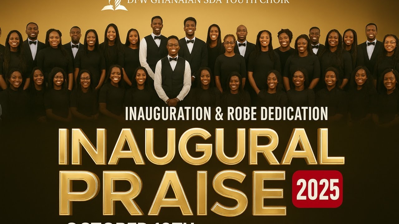 Inaugural Praise 2025 | DFW Ghanaian SDA Youth Choir Live!
