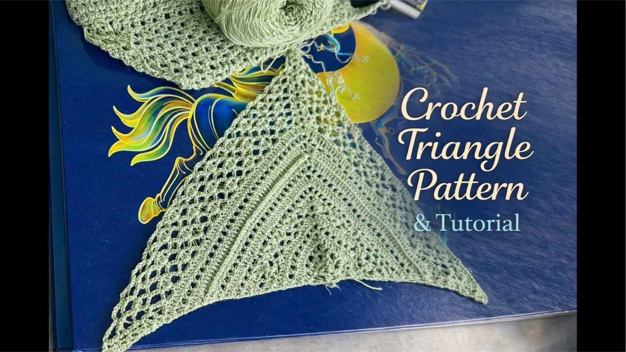 CrochetMom Live | M18 - Crochet Triangle Shawl - 050326