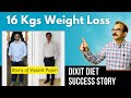 Lost 16 kgs weight through dixit diet  story of vasant pujari  dixit diet