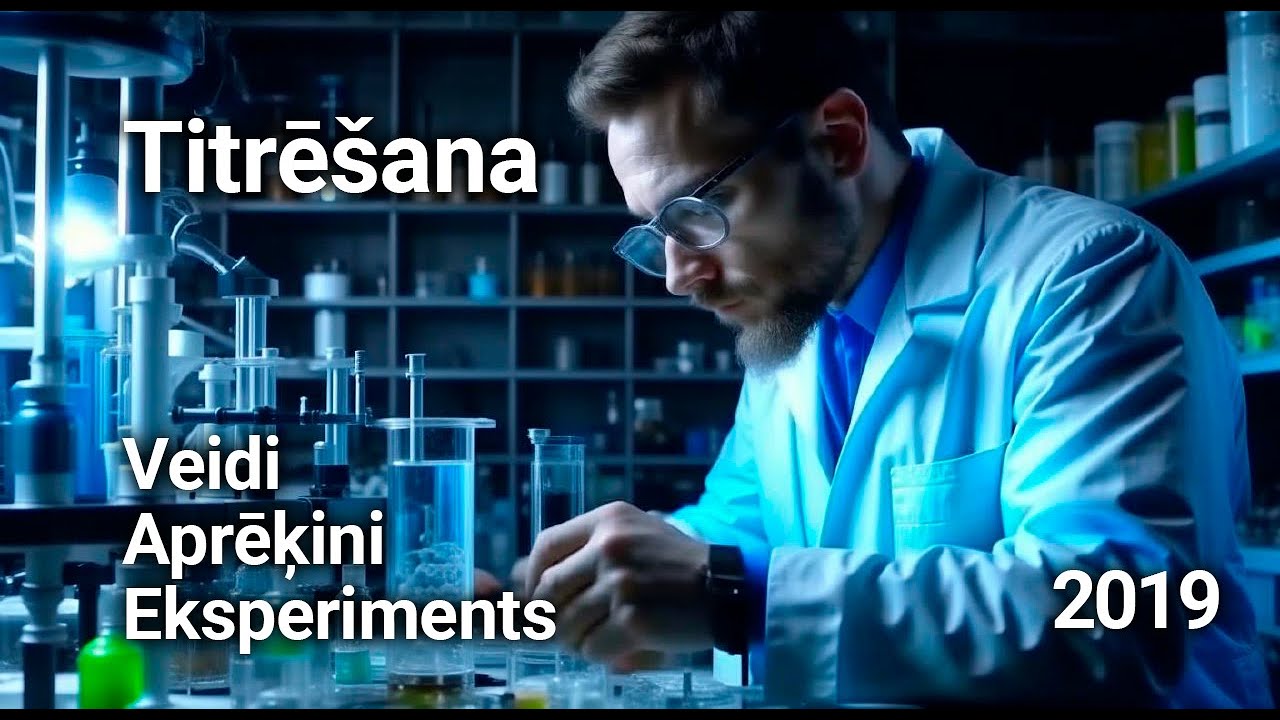 Titrēšana un aprēķini. Visi zemūdens akmeņi.