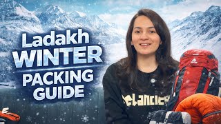 Ladakh Winter Packing Guide | What Clothes to Carry for Ladakh in Winter | Clothes to Carry in -20°C