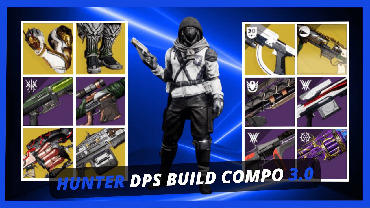 Destiny 2 | HUNTER DPS BUILD COMPO 3.0 (6 Build's) - YouTube