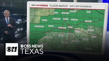 Strong storms bring high flood threat to North Texas