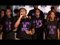 Detroit Youth Choir performs in Michigan Central Station