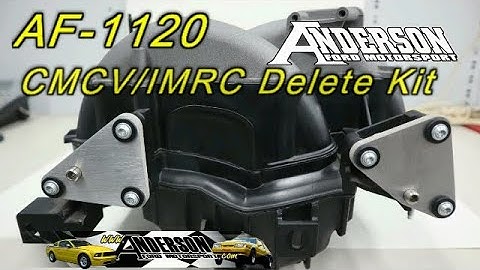Anderson CMCV/IMRC Lockout Kit for 11-17 Mustang GT 18+ Manifold Swap