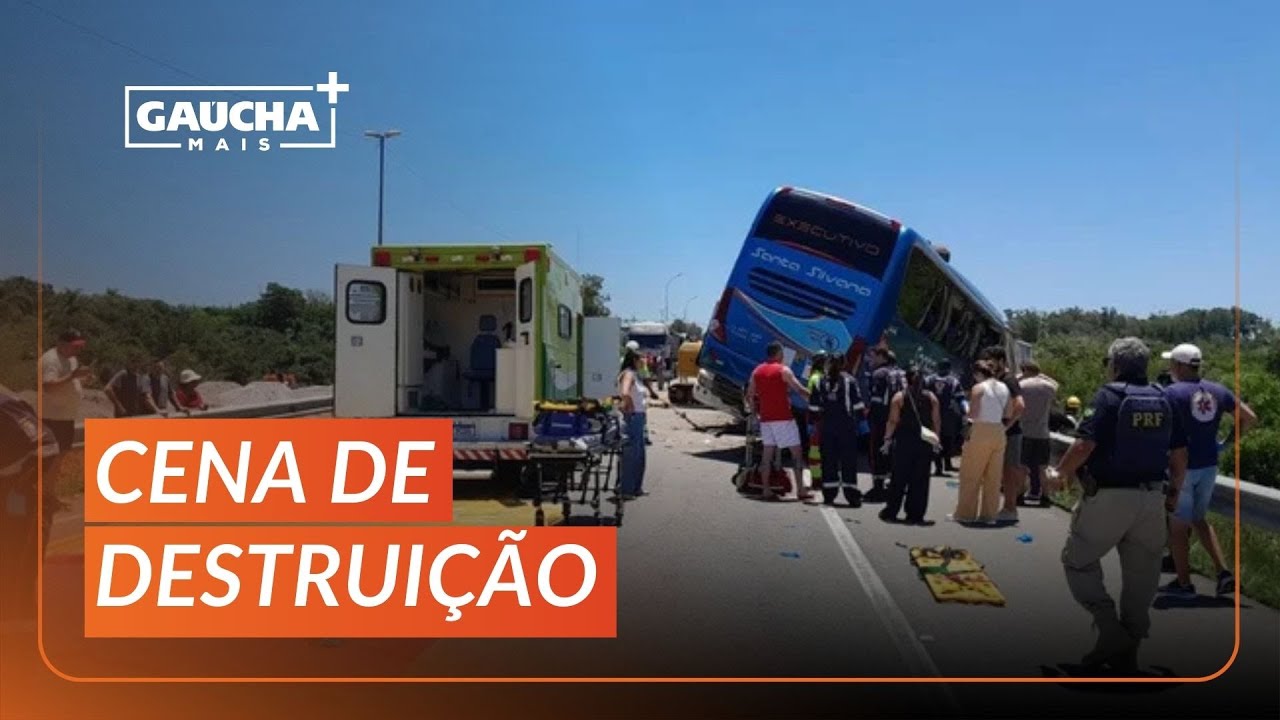 Delegado detalha colisão entre ônibus e carreta que deixou 11 mortos na BR-116 | Gaúcha+