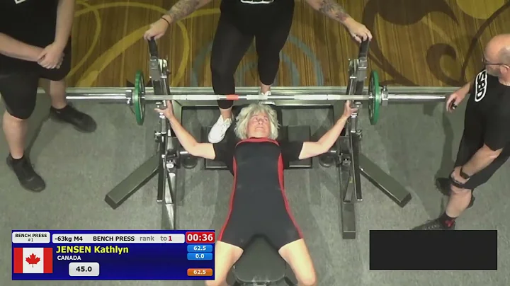 World Masters 2022 - Bench - Kathy Jensen