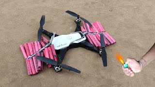 Drone VS Diwali crackers | Diwali crackers Vs Drone | Crazy titanium