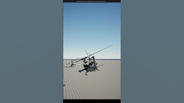 Unreal Engine 5 Multiplayer Physics Helicopter