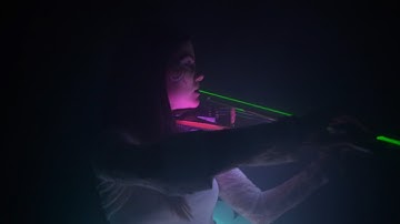 Adagio for Strings Laser LED Violin