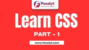 Learn CSS the Easy Way | Part - 1