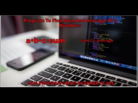 Amazing Java Program: Find Sum and Average Of 3 Numbers