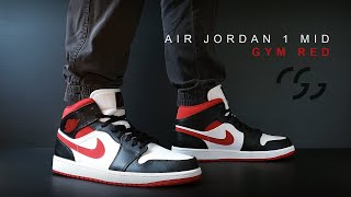 Air Jordan 1 Mid Gym Red