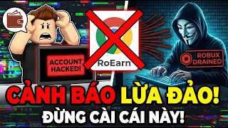 CẢNH BÁO: Đừng cài Extension này nếu không muốn mất trắng acc Roblox! (Phân tích RoEarn)