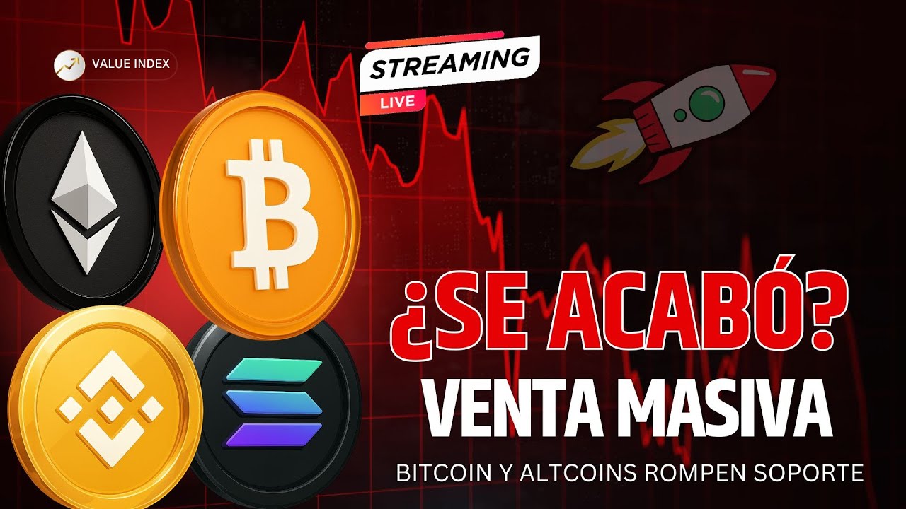 💥 COLAPSO TOTAL EN BITCOIN Y ALTCOINS |
