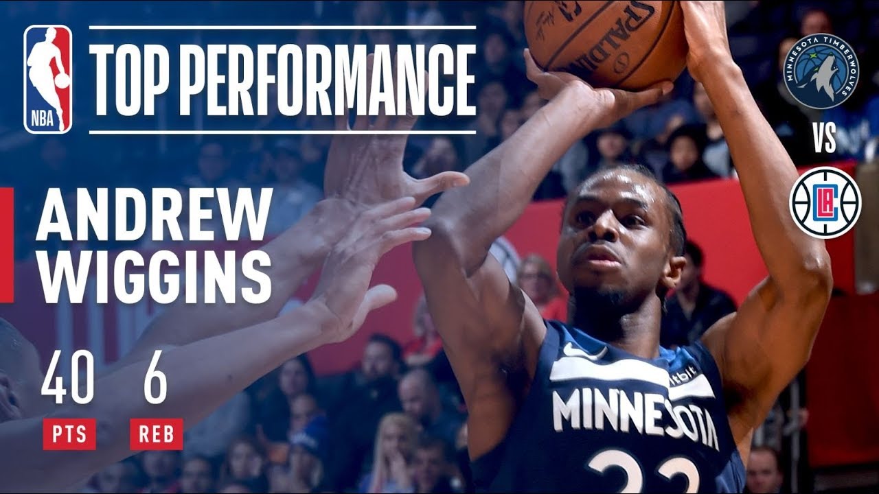 Andrew Wiggins Scores a Season-High 40 Pts in L.A. | January 22, 2018