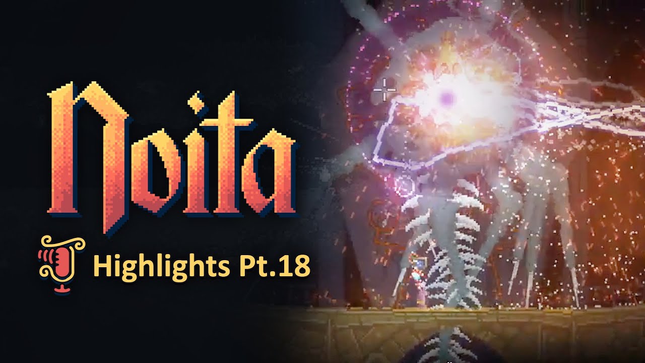 Twitch Integration, Thunderous Return to the Lab, and 1.0 at last! - Noita highlights pt.18