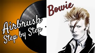 Airbrushing David bowie step by step by Dred fx Custom Paint  510 views 1 month ago 1 hour, 30 minutes