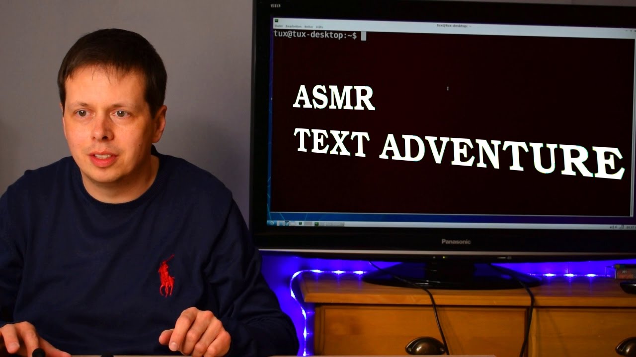 ASMR Let's Play Text Adventure
