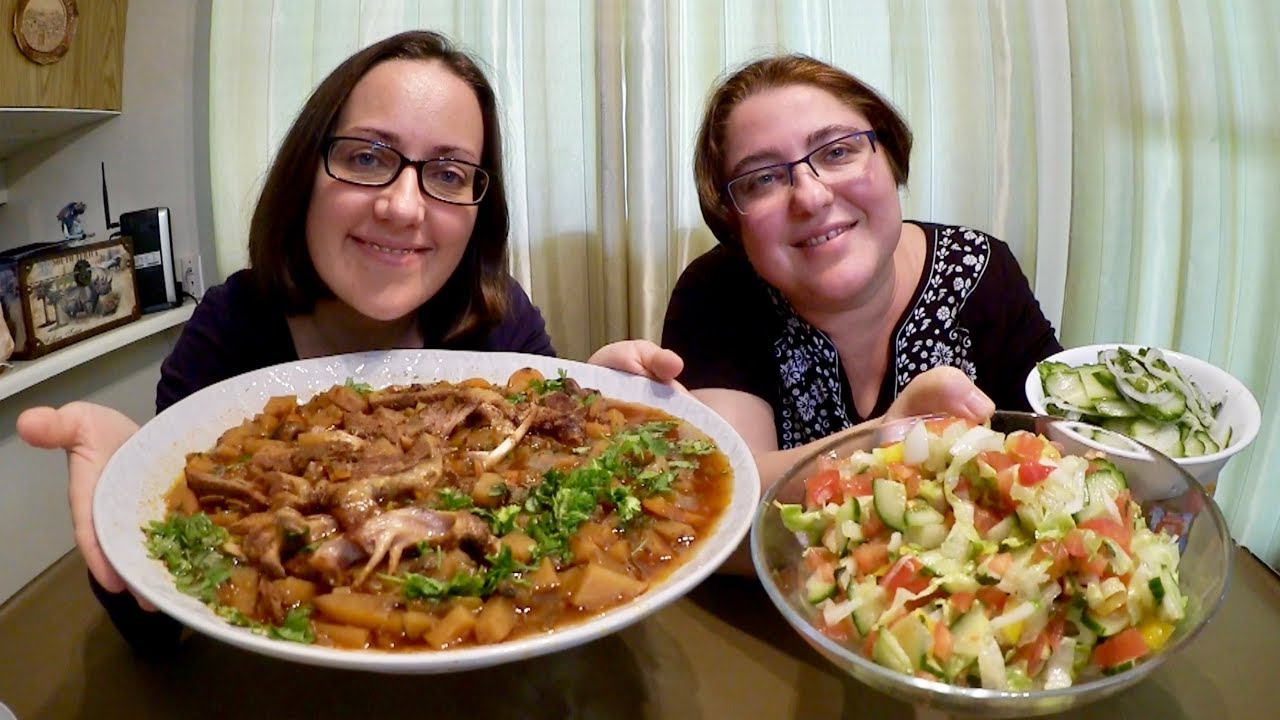 The Best Stew With Salad | Gay Family Mukbang (먹방) - Eating Show