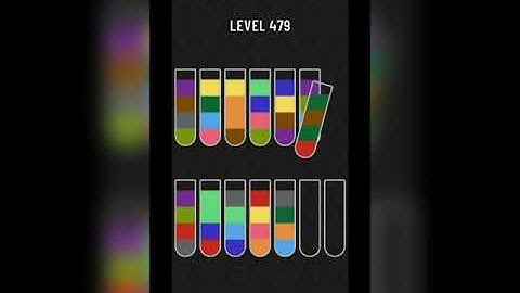 Water sort puzzle level 479