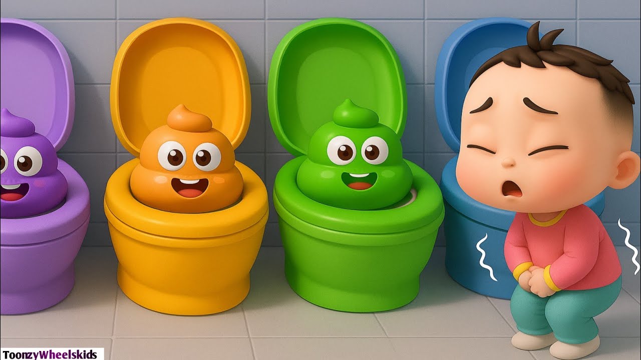 Learn Colors With Colorful Poo Poo | Fun Colors Song for Kids | Toonzy ...