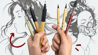 Experimentando con Materiales de Tinta: ¿Cuál es mi favorito? ft. Skillshare