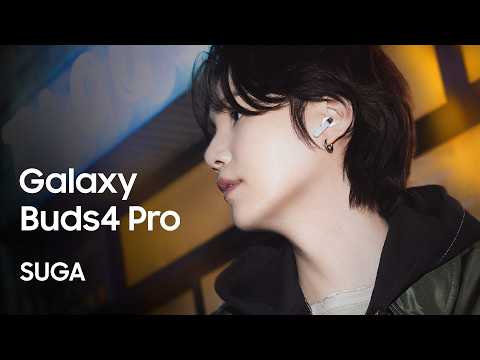 [갤럭시 버즈4 프로] Galaxy Buds4 Pro X SUGA | 삼성전자