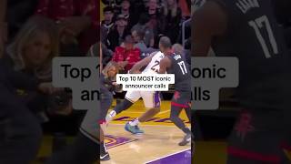 Top 10 Most Iconic Announcer Calls