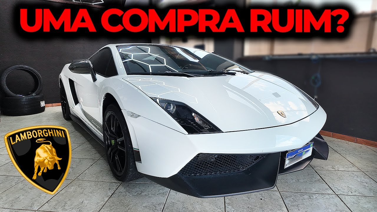 MINHA LAMBORGHINI GALLARDO FOI UMA COMPRA RUIM? CÂMBIO ESTRAGA? PORQUE NÃO INVESTI ESSE DINHEIRO?