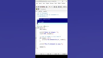 Class 15 | if Statement in C Language | #cprogramming #cprogrammingvideo