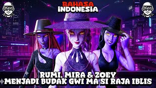 DUBBING INDONESIA: RUMI, MIRA, & ZOEY BECOME SLAVES OF GWI MA THE KING OF THE DEVIL - KPOP ANIMAT...