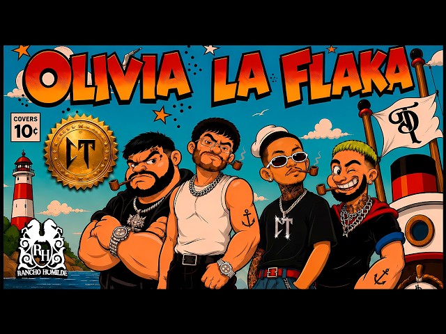 Natanael Cano x Tito Double P x Victor Mendivil x Ovi - OLIVIA LA FLAKA [Oficial Video] Video Thumbnail