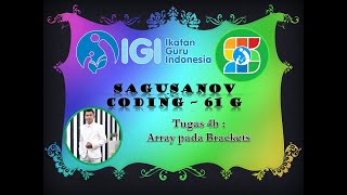 Belajar Coding dengan Brackets (Array) 2 Profile