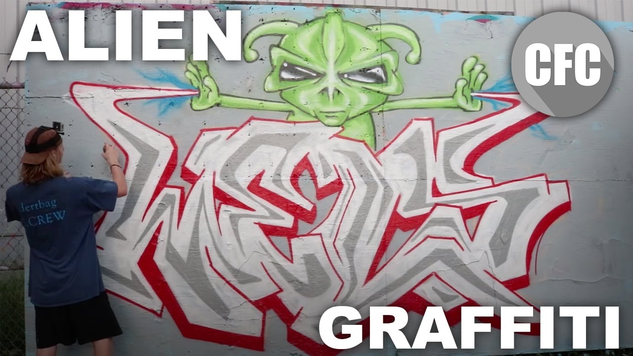 GRAFFITI and ALIEN CHARACTER - (Walkthrough)
