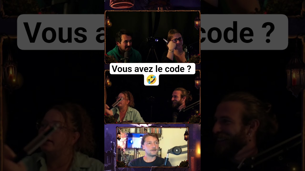 Une histoire de code 🤣 