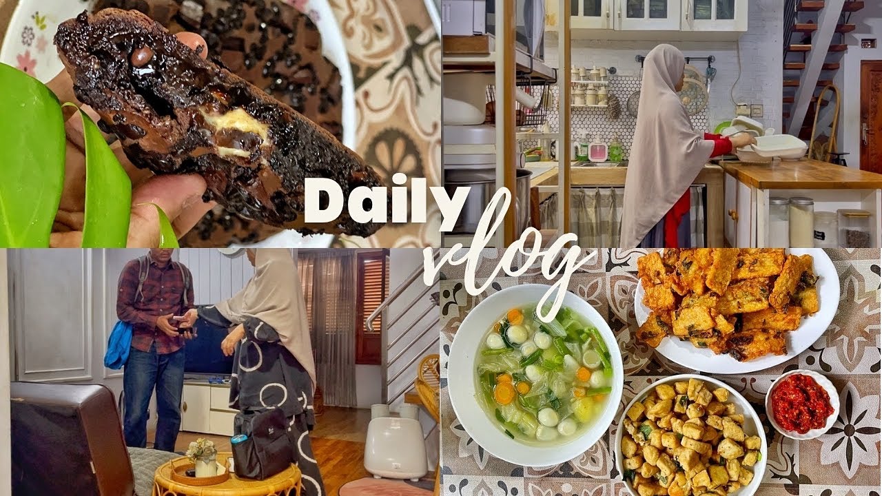 #dailyvlog RUTINITAS HARIAN IRT/ MOCHI CAKE CHOCOLATE VIRAL/ PRODUKTIF DAN BERPENGHASILAN DARI RUMAH