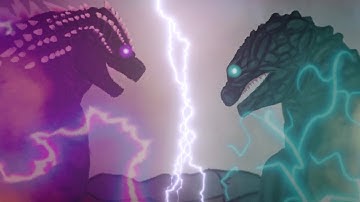 Evolved Godzilla vs Godzilla Gemstone ||dc2 animation||