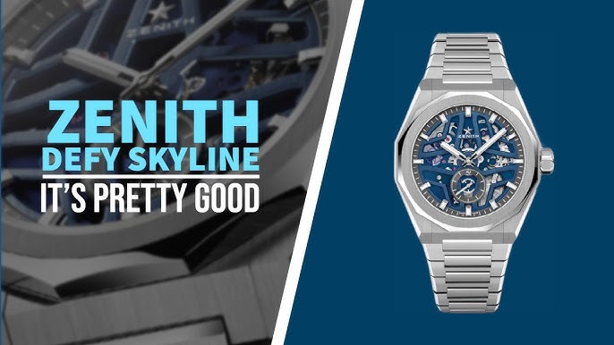 Zenith Defy Skyline VS Rolex Datejust - Stainless Steel Everyday Watches 