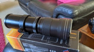 UNBOXING MY NEW CAMERA LENS {420MM 800MM LENS}