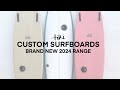 Tiki custom surfboard range brand new 2024