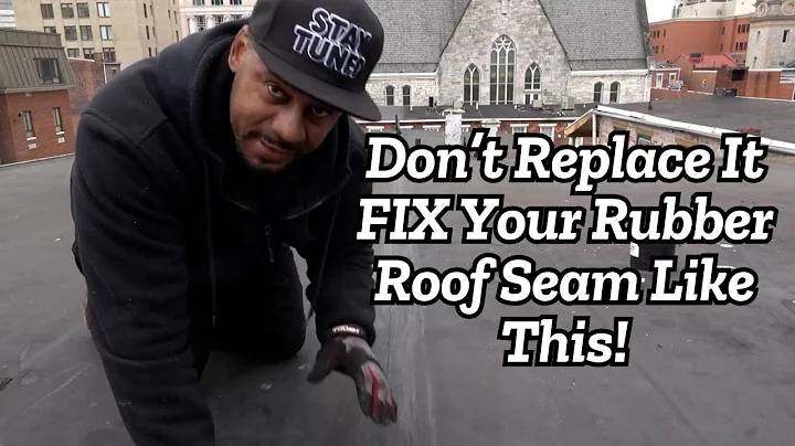Fix Leaks FAST with This 2025 EPDM Rubber Roof Repair Trick!