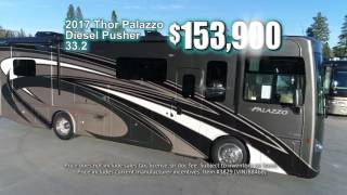 DeMartini RV Summer Close- Out Sale! Specials on Thor Palazzo and Forester MBS