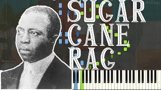 Scott Joplin - Sugar Cane Rag 1908 (Ragtime Piano Synthesia)