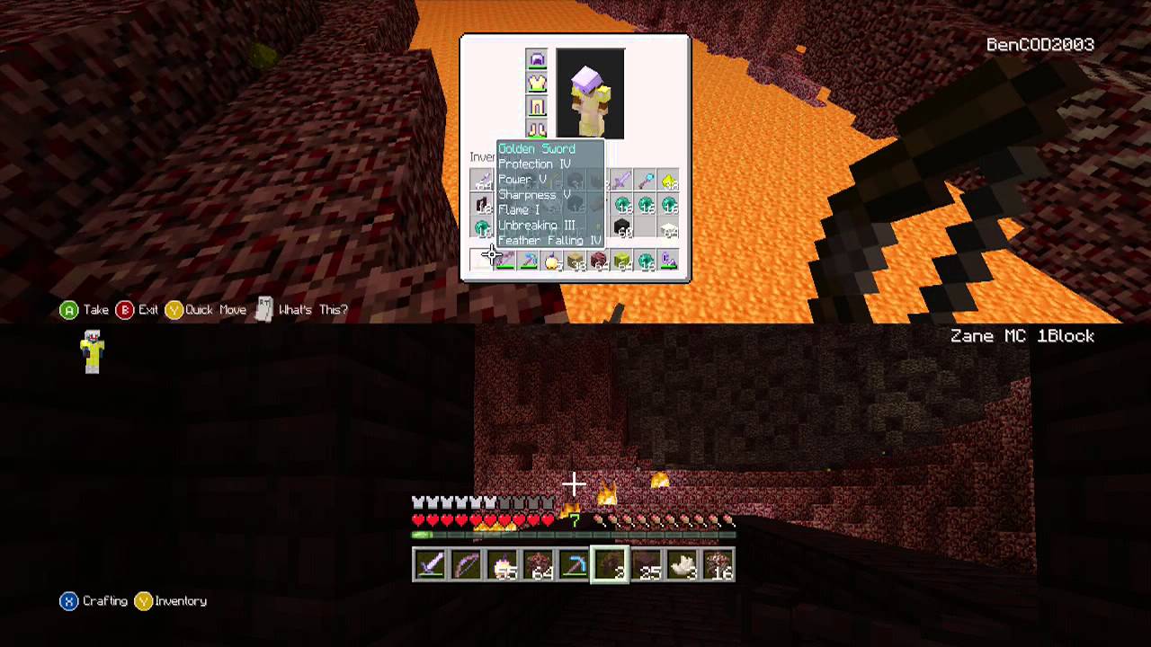 minecraft going to the nether YouTube