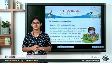 Grade 1 English WKB Chapter 5 Class 1 Lilly