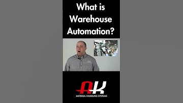 What is Warehouse Automation? #akmhs #palletrack #warehouse