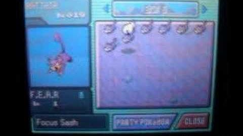 How to clone Pokemon in Diamond and Pearl (Without GTS) READ THE DESCRIPTION!!!!!!