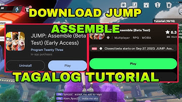 JUMP ASSEMBLE DOWNLOAD TUTORIAL TAGALOG l DOWNLOAD JUMP ASSEMBLE EASY TRICK TO JOIN IN BETA